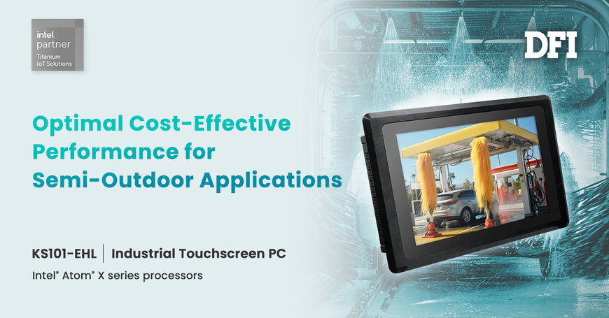 DFI Panel PC Delivers Efficiency and Reliability for Semi-Outdoor Applications